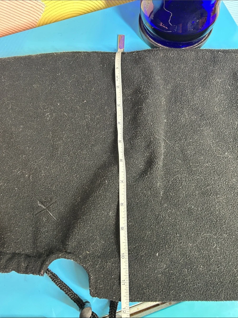 Crown Black Fleece Hooded Neck Gaiter